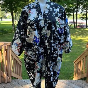 Japanese kimono-style jacket OS
